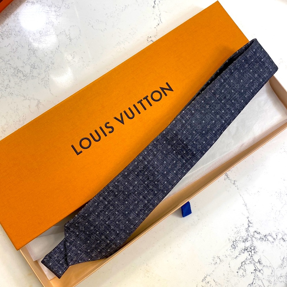 Louis Vuitton Dots In A Row Tie